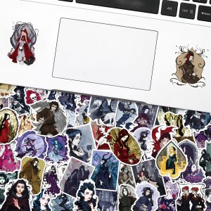 50 Black Fairy Tale Series Dark Wind Stickers Luggage Box Black Creative Personalized Body Sticker Waterproof Sticker