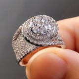 HipHop Street Dance Zircon Ring