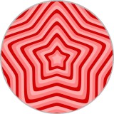 20MM Pattern Daisy Star  Snowflake Christmas Print glass snap button charms