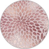 20MM Pattern Daisy Star  Snowflake Christmas Print glass snap button charms