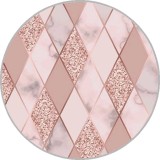 20MM Pattern Daisy Star  Snowflake Christmas Print glass snap button charms