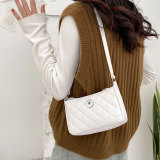 Women's underarm bag Fashion women's bag Cross body embroidered square bag fit 20MM Snaps button jewelry wholesale
