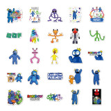 50 Rainbow friends roblox Rainbow Friends Graffiti Stickers Luggage Case Water Cup Waterproof Stickers