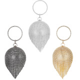 Dinner bag, European handbag, round tassel dress, evening bagg