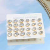 Crystal Zircon Earnail Set