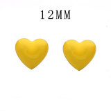 12MM love snap silver plated  interchangable snaps jewelry
