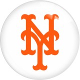 20MM MLB 2023 NEW baseball team Print glass snap button charms