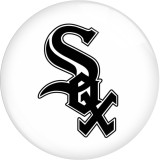 20MM MLB 2023 NEW baseball team Print glass snap button charms