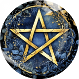 20MM belief Print glass snap button charms