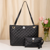 Tote Bag Two Piece Fashion Casual Shoulder Bag fit 20MM Snaps button jewelry wholesale