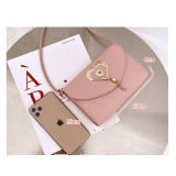 One shoulder crossbody bag, love small square bag fit 20MM Snaps button jewelry wholesale