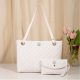 Tote Bag Two Piece Fashion Casual Shoulder Bag fit 20MM Snaps button jewelry wholesale