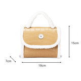 Fashion handbag Christmas crossbody shoulder bag fit 20MM Snaps button jewelry wholesale