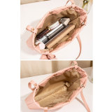 Tote Bag Two Piece Fashion Casual Shoulder Bag fit 20MM Snaps button jewelry wholesale