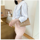 Embroidered Underarm Bag Single Shoulder Bag Fashionable and Simple Hobo Underarm Bag fit 20MM Snaps button jewelry wholesale