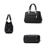 Handbag Fashion Embroidered Soft Leather One Shoulder Diagonal Straddle Bag fit 20MM Snaps button jewelry wholesale