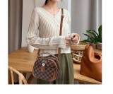 Small round bag, one shoulder crossbody bag fit 20MM Snaps button jewelry wholesale