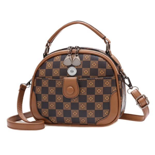 Small round bag, one shoulder crossbody bag fit 20MM Snaps button jewelry wholesale