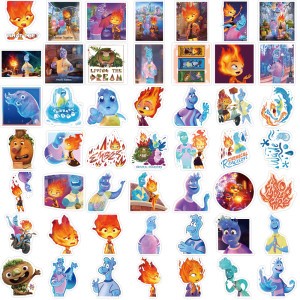 50 Movie Crazy Elements City Graffiti Stickers Decorative Guitar Notebook Luggage DIY Waterproof Stickers