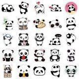 50 Cartoon Panda Graffiti Stickers Personalized Decoration Motorcycle Luggage Waterproof Stickers