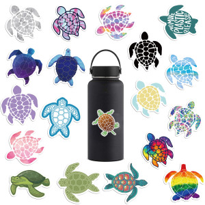 41 pieces of turtle graffiti stickers suitcase laptop guitar waterproof stickers