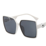 Sunglasses Fashion Simple Large Frame Sun Protection Sunglasses Retro Square Glasses fit 20MM Snaps button jewelry wholesale