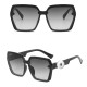 Polygonal large frame sunglasses fit 20MM Snaps button jewelry wholesale