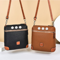 Large capacity shoulder bag, fashionable bag, fashionable women's bag, handbag fit 20MM Snaps button jewelry wholesale