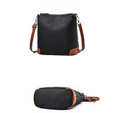 Large capacity shoulder bag, fashionable bag, fashionable women's bag, handbag fit 20MM Snaps button jewelry wholesale