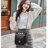Large capacity shoulder bag, fashionable bag, fashionable women's bag, handbag fit 20MM Snaps button jewelry wholesale