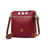 Large capacity shoulder bag, fashionable bag, fashionable women's bag, handbag fit 20MM Snaps button jewelry wholesale