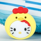KT Cat Kid junior style silicone bracelet  PVC luminous cartoon accessories creative Cartoon