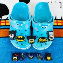 Batman Kid junior style silicone bracelet  PVC luminous cartoon accessories creative Cartoon