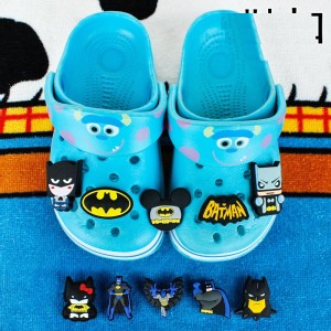 Batman Kid junior style silicone bracelet  PVC luminous cartoon accessories creative Cartoon