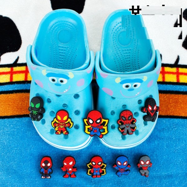 Spider-Man Kid junior style silicone bracelet  PVC luminous cartoon accessories creative Cartoon
