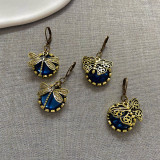 Dragonfly Butterfly Pattern Earrings