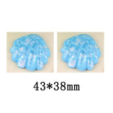 20MM Simulated Shell Resin snap button charms