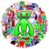 Garten of Banban Class Garden Graffiti Sticker Notebook Luggage Decal Waterproof Sticker