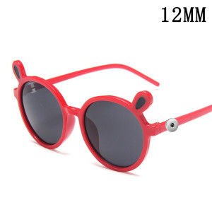Children's sunglasses snap glasses snap sunglasses with 2 buttons fit 12mm snaps