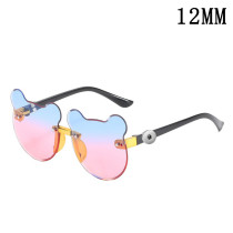 Children's sunglasses snap glasses snap sunglasses with 2 buttons fit 12mm snaps