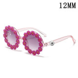Children's sunglasses snap glasses snap sunglasses with 2 buttons fit 12mm snaps