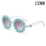 Children's sunglasses snap glasses snap sunglasses with 2 buttons fit 12mm snaps