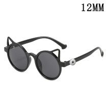 Children's sunglasses snap glasses snap sunglasses with 2 buttons fit 12mm snaps
