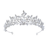 Alloy Crystal Crown Wedding Ball Party Bridal Crown