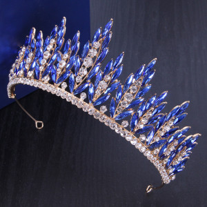 Alloy Crystal Crown Wedding Ball Party Bridal Crown