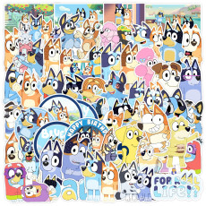 50 small cute cartoon laptops, skateboard luggage, water cups, car graffiti decoration, waterproof stickers
