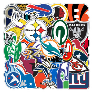 32 Rugby Decorative Small Stickers Travel Case Refrigerator Motorcycle Skateboard Dead Fly Waterproof Stickers
