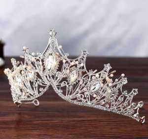 Alloy Crystal Crown Wedding Ball Party Bridal Crown