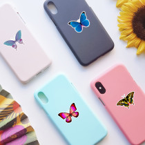 50 pieces of colorful butterfly graffiti stickers, luggage, skateboard, computer, laptop waterproof stickers