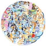 50 small cute cartoon laptops, skateboard luggage, water cups, car graffiti decoration, waterproof stickers